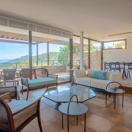 Maison Gaou Benat Piscine Vue 봄레미모사