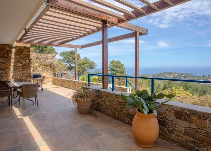 Willa Maison Gaou Benat Piscine Vue Bormes-les-Mimosas